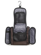 Load image into Gallery viewer, Teakwood Leathers Unisex Brown Solid Toiletry Kit