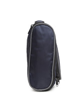 Load image into Gallery viewer, Teakwood Leathers Unisex Blue Solid Toiletry Kit