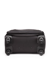 Load image into Gallery viewer, Teakwood Polyster Black Soft Sided Overnighter Trolley Bag