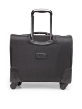 Load image into Gallery viewer, Teakwood Polyster Black Soft Sided Overnighter Trolley Bag