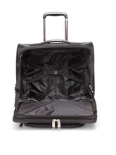Load image into Gallery viewer, Teakwood Polyster Black Soft Sided Overnighter Trolley Bag