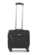 Load image into Gallery viewer, Unisex Black Overnighter Laptop Trolley Bag