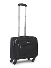 Load image into Gallery viewer, Unisex Black Overnighter Laptop Trolley Bag