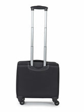 Load image into Gallery viewer, Unisex Black Overnighter Laptop Trolley Bag
