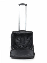 Load image into Gallery viewer, Unisex Black Overnighter Laptop Trolley Bag