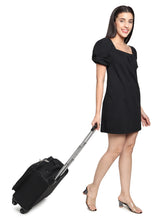 Load image into Gallery viewer, Unisex Black Overnighter Laptop Trolley Bag