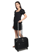 Load image into Gallery viewer, Unisex Black Overnighter Laptop Trolley Bag
