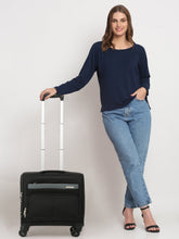 Load image into Gallery viewer, Teakwood Leathers Unisex Overnighter Trolley Bag- 39 Liters