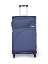 Load image into Gallery viewer, Teakwood Unisex Blue Trolley Bag - Large
