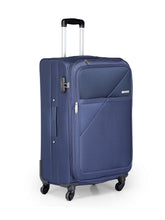 Load image into Gallery viewer, Teakwood Unisex Blue Trolley Bag - Large