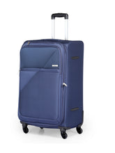Load image into Gallery viewer, Teakwood Unisex Blue Trolley Bag - Large
