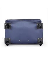 Load image into Gallery viewer, Teakwood Unisex Blue Trolley Bag - Large