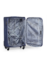 Load image into Gallery viewer, Teakwood Unisex Blue Trolley Bag - Large
