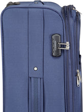 Load image into Gallery viewer, Teakwood Unisex Blue Trolley Bag - Large