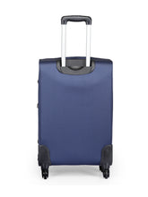 Load image into Gallery viewer, Teakwood Unisex Blue Trolley Bag - Medium