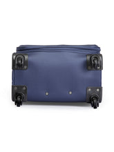 Load image into Gallery viewer, Teakwood Unisex Blue Trolley Bag - Medium