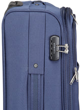 Load image into Gallery viewer, Teakwood Unisex Blue Trolley Bag - Medium