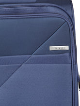 Load image into Gallery viewer, Teakwood Unisex Blue Trolley Bag - Small