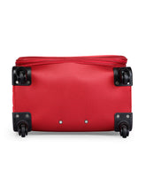 Load image into Gallery viewer, Teakwood Unisex Red Trolley Bag - Large