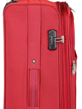 Load image into Gallery viewer, Teakwood Unisex Red Trolley Bag - Large