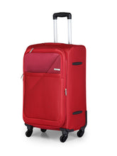 Load image into Gallery viewer, Teakwood Unisex Red Trolley Bag - Medium