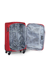 Load image into Gallery viewer, Teakwood Unisex Red Trolley Bag - Medium