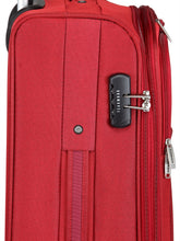 Load image into Gallery viewer, Teakwood Unisex Red Trolley Bag - Medium