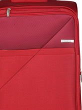 Load image into Gallery viewer, Teakwood Unisex Red Trolley Bag - Medium