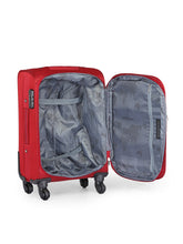 Load image into Gallery viewer, Teakwood Unisex Red Trolley Bag - Small