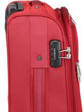 Load image into Gallery viewer, Teakwood Unisex Red Trolley Bag - Small