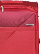 Load image into Gallery viewer, Teakwood Unisex Red Trolley Bag - Small