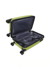 Load image into Gallery viewer, Lime Green Textured Medium Hard Trolley Bag