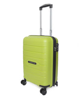 Load image into Gallery viewer, Lime Green Textured Cabin Hard Trolley Bag