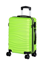 Load image into Gallery viewer, Teakwood Unisex Green Trolley Bag - Small