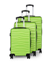 Load image into Gallery viewer, Teakwood Unisex Green Trolley Bag - Small