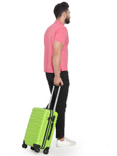 Load image into Gallery viewer, Teakwood Unisex Green Trolley Bag - Small