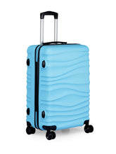 Load image into Gallery viewer, Teakwood Unisex Blue Trolley Bag
