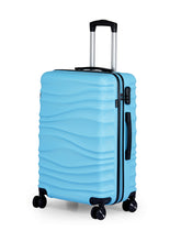 Load image into Gallery viewer, Teakwood Unisex Blue Trolley Bag