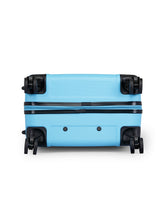Load image into Gallery viewer, Teakwood Unisex Blue Trolley Bag