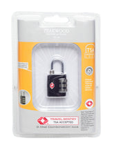 Load image into Gallery viewer, Teakwood Metal Black Lock