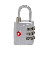 Load image into Gallery viewer, Teakwood Metal Silver Lock