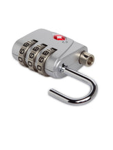 Load image into Gallery viewer, Teakwood Metal Silver Lock