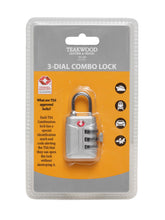 Load image into Gallery viewer, Teakwood Metal Silver Lock