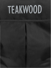 Load image into Gallery viewer, Teakwood Unisex Black Solid Backpack