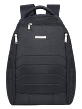 Load image into Gallery viewer, Teakwood Leather Unisex Solid Black 24L Medium Backpack