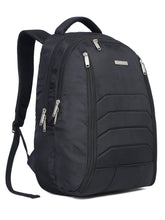 Load image into Gallery viewer, Teakwood Leather Unisex Solid Black 24L Medium Backpack