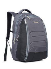 Load image into Gallery viewer, Teakwood Leather Unisex Solid Black 24L Medium Backpack