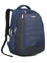 Load image into Gallery viewer, Teakwood Leather Unisex Solid Black 24L Medium Backpack