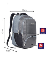 Load image into Gallery viewer, Teakwood Genuine Polyester Backpack - Grey - Clearance sale