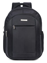 Load image into Gallery viewer, Teakwood Leather Unisex Solid Black 30L Medium Backpack